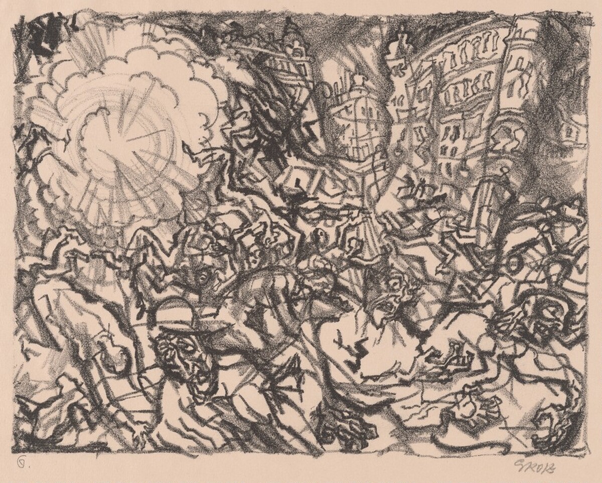 Attack (Attentat) by George Grosz