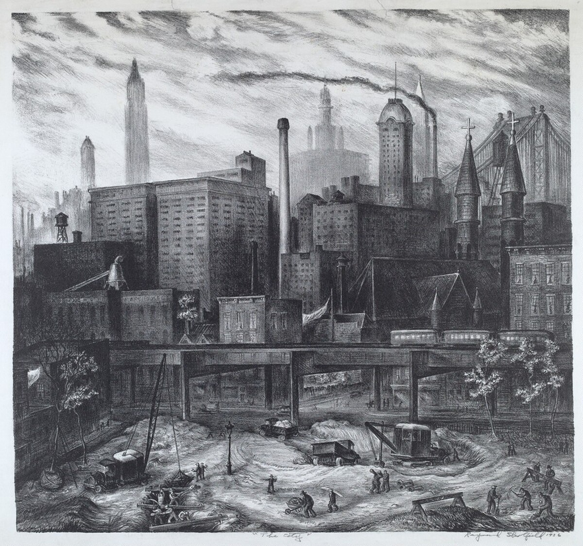 The City by Raymond White Skolfield