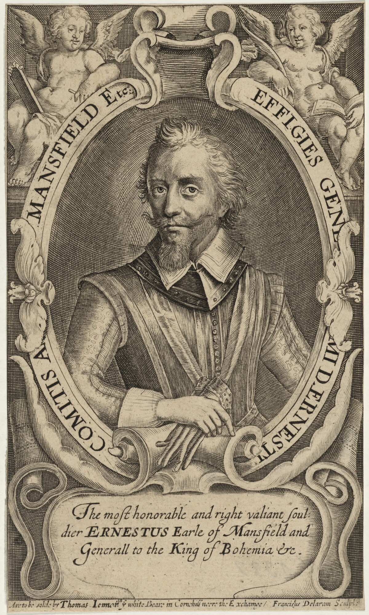 Ernestus Earle of Mansfield by Francis Delaram