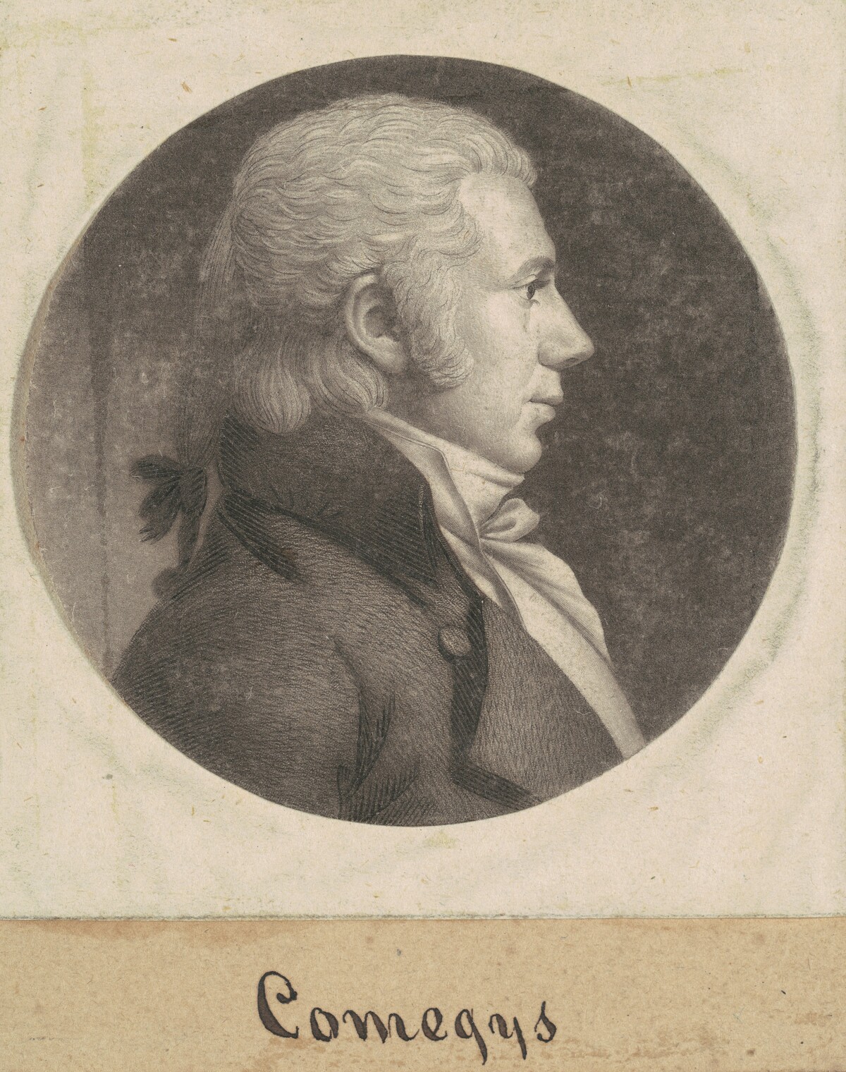 Comegys by Charles B. J. Févret de Saint-Mémin