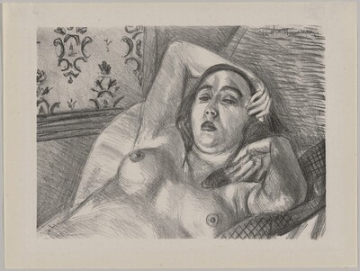 Reclining Model (Le Repos du modèle)