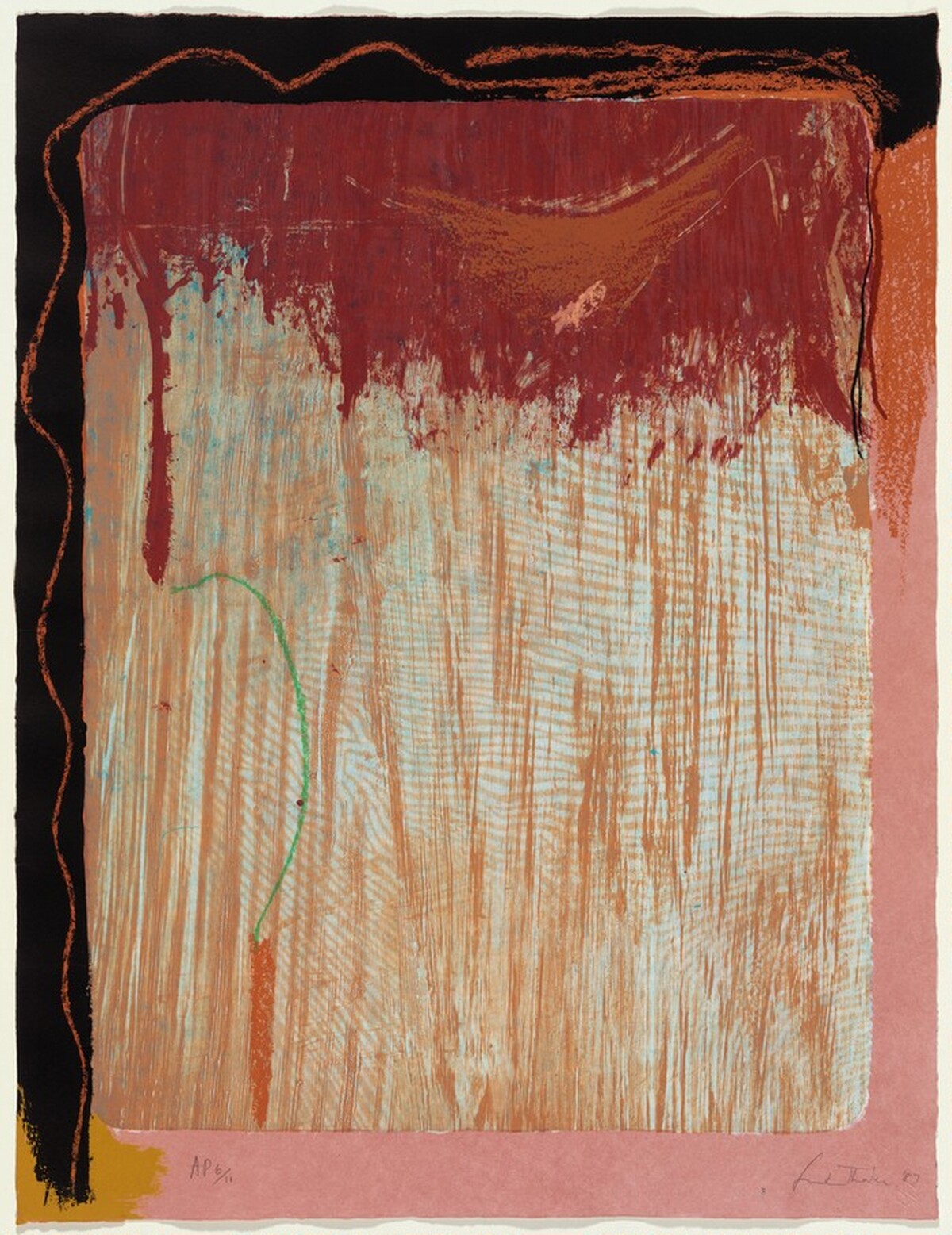 Tribal Sign by Helen Frankenthaler