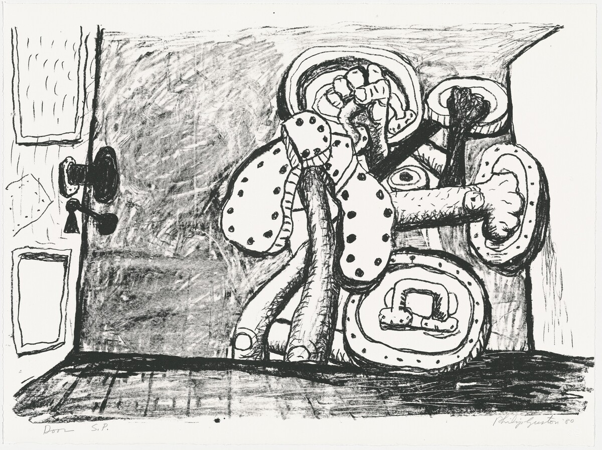 Door [special proof] by Philip Guston