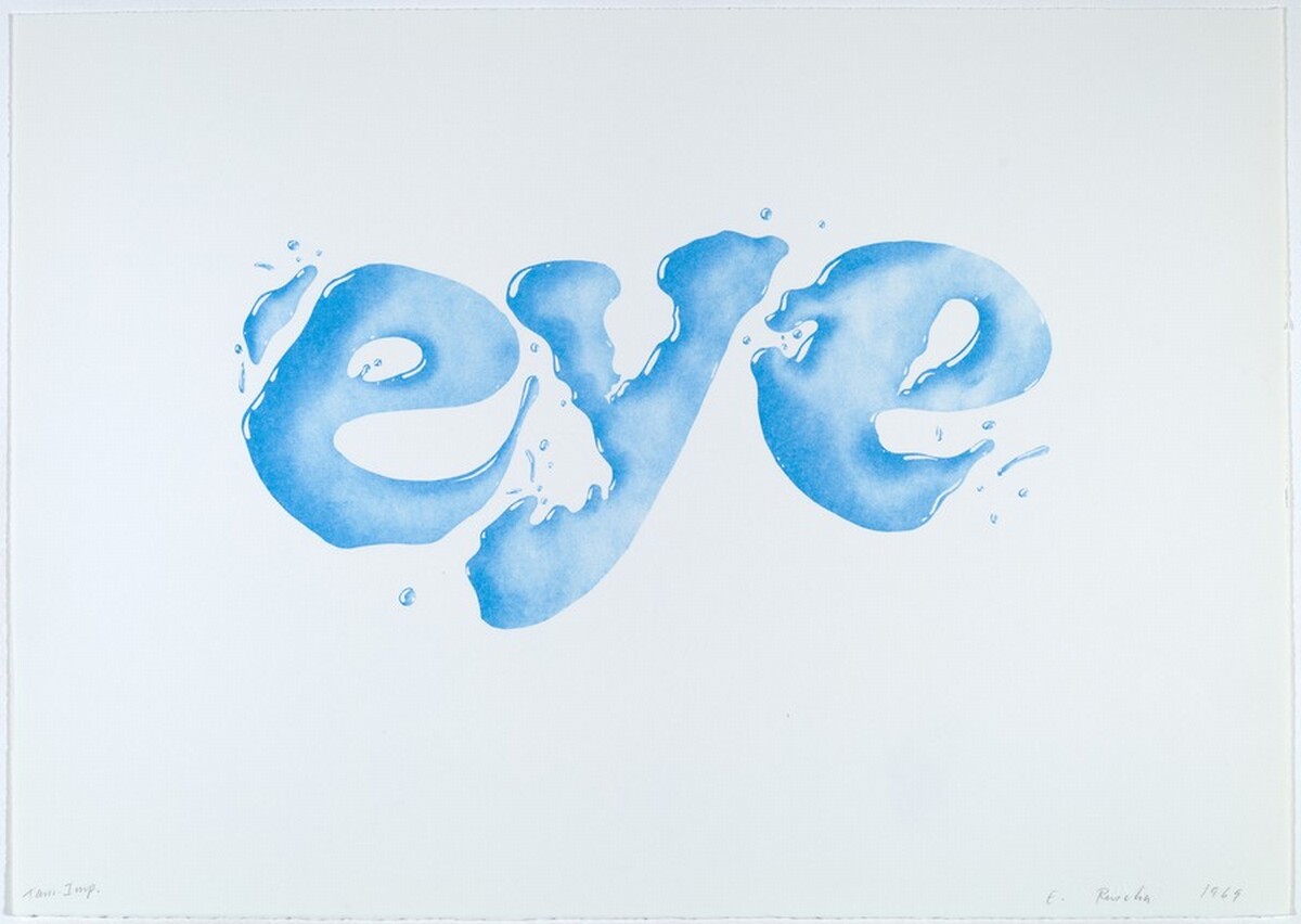Eye by Ed Ruscha
