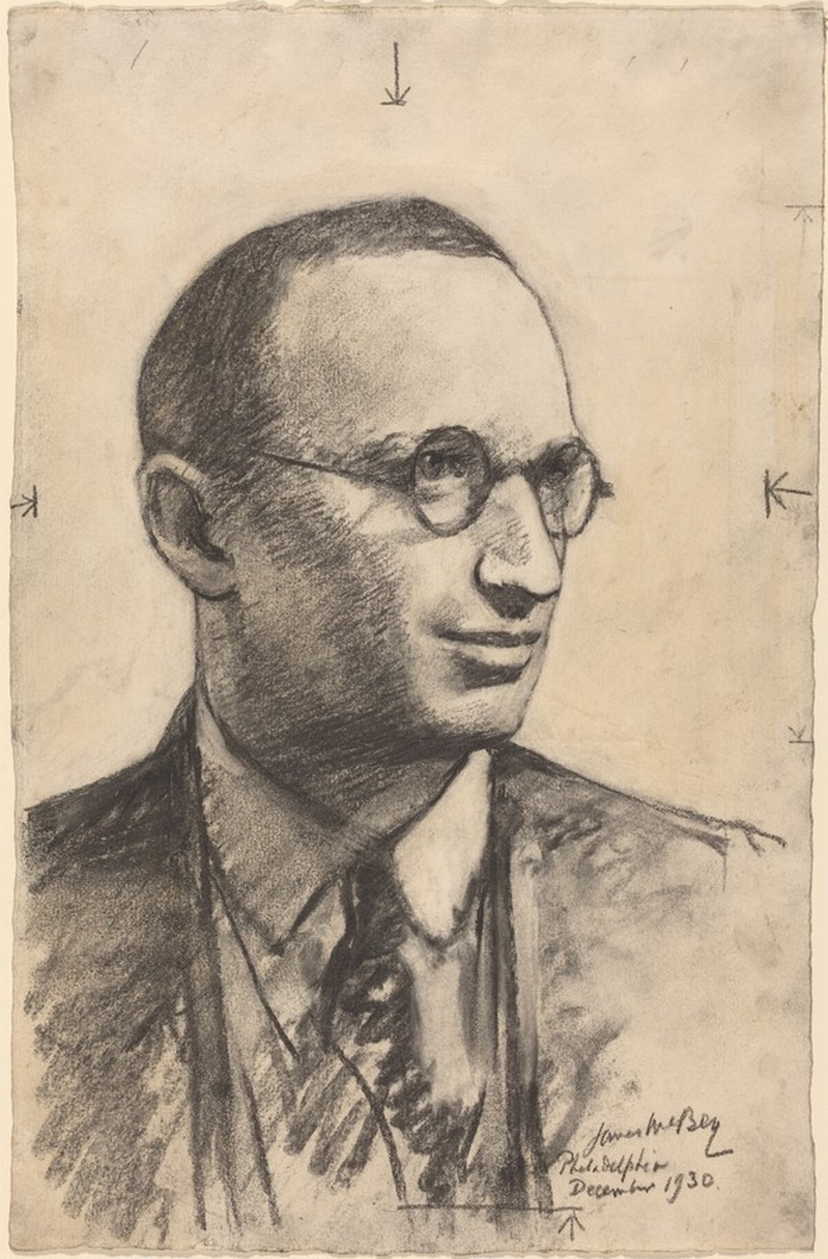 Lessing J. Rosenwald by James McBey