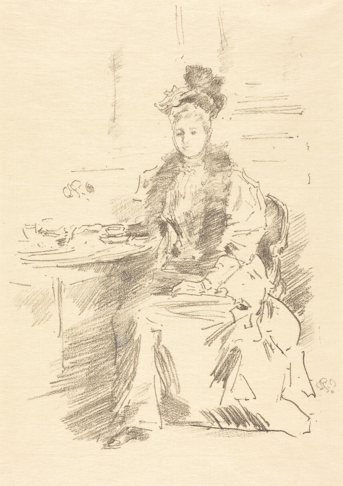 La Jolie New Yorkaise by James McNeill Whistler