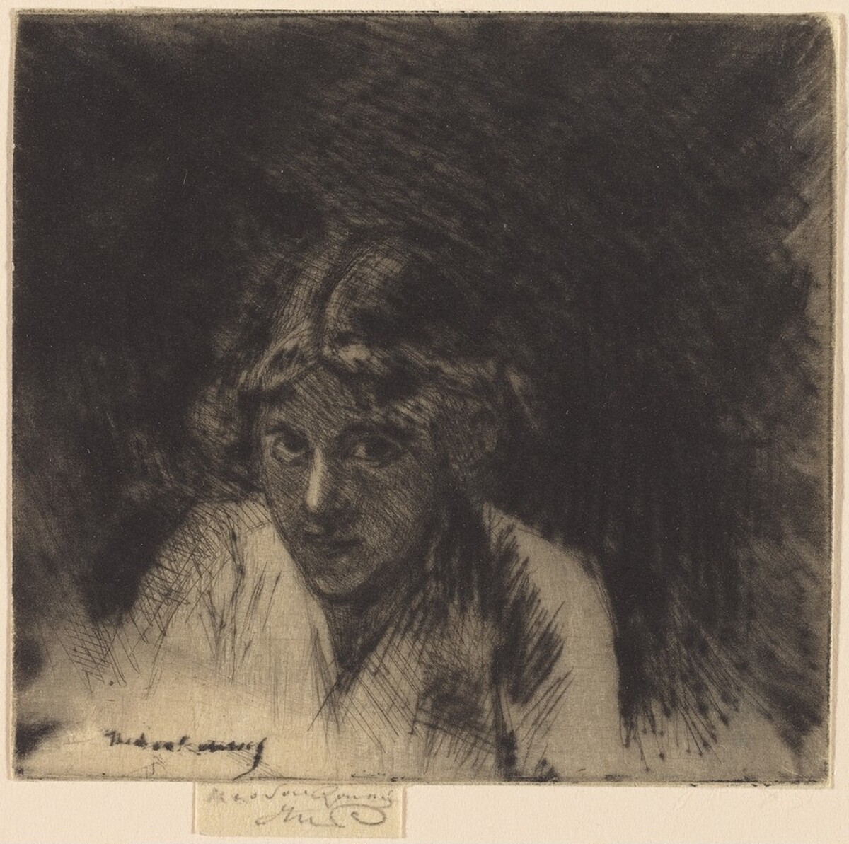 Une Apache by Théodore Roussel