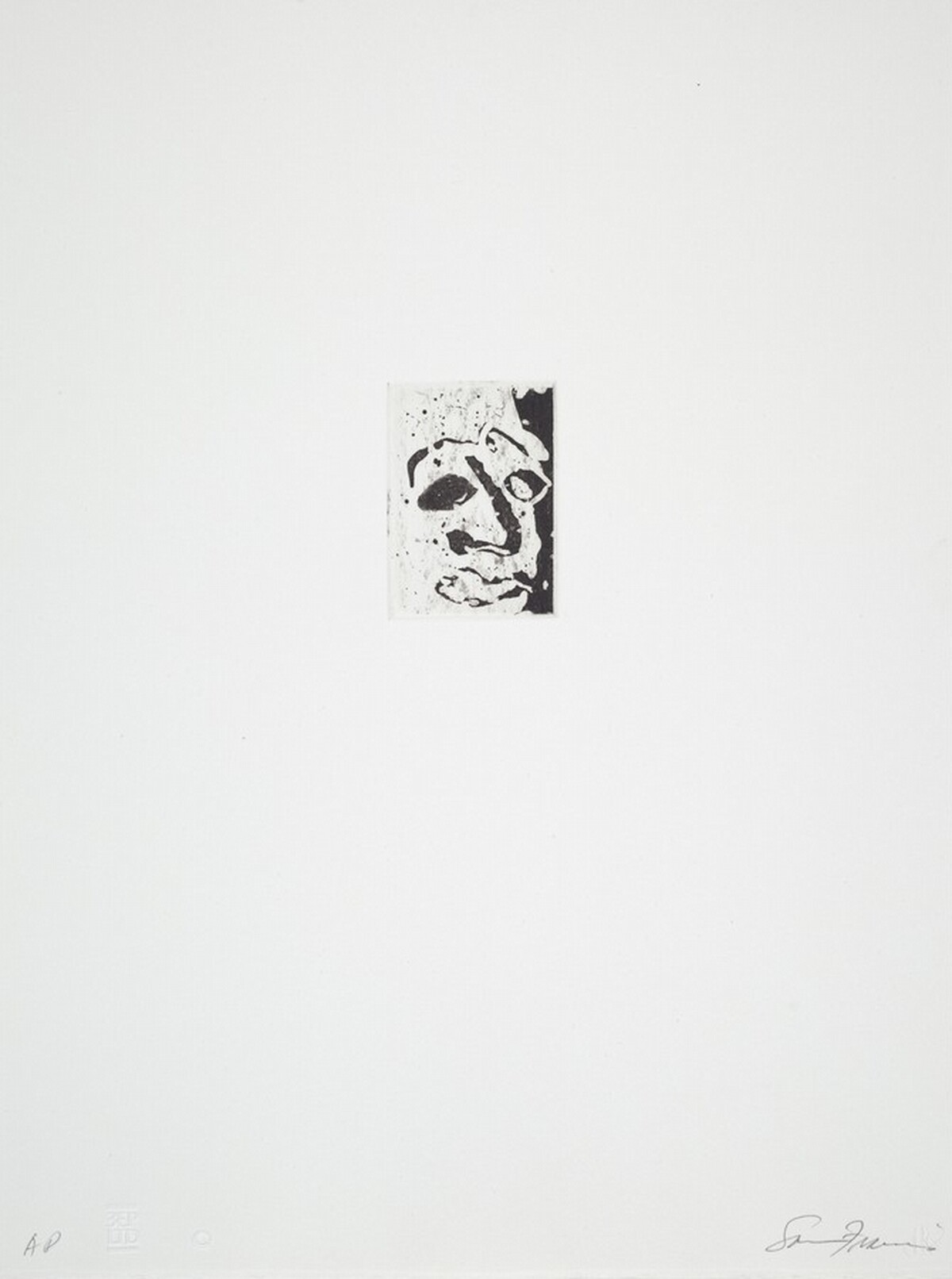 Self-Portrait by Sam Francis