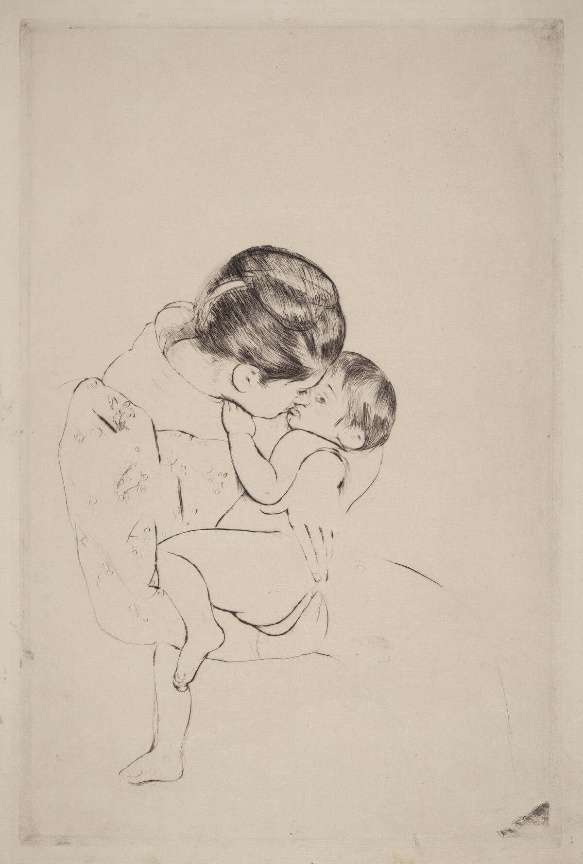 Mother's Kiss by Mary Cassatt