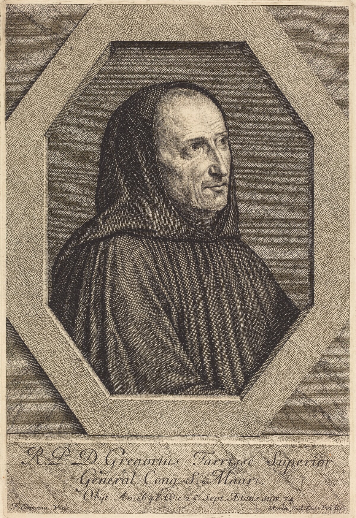Dom Jean Gregoire Tarrisse by Jean Morin