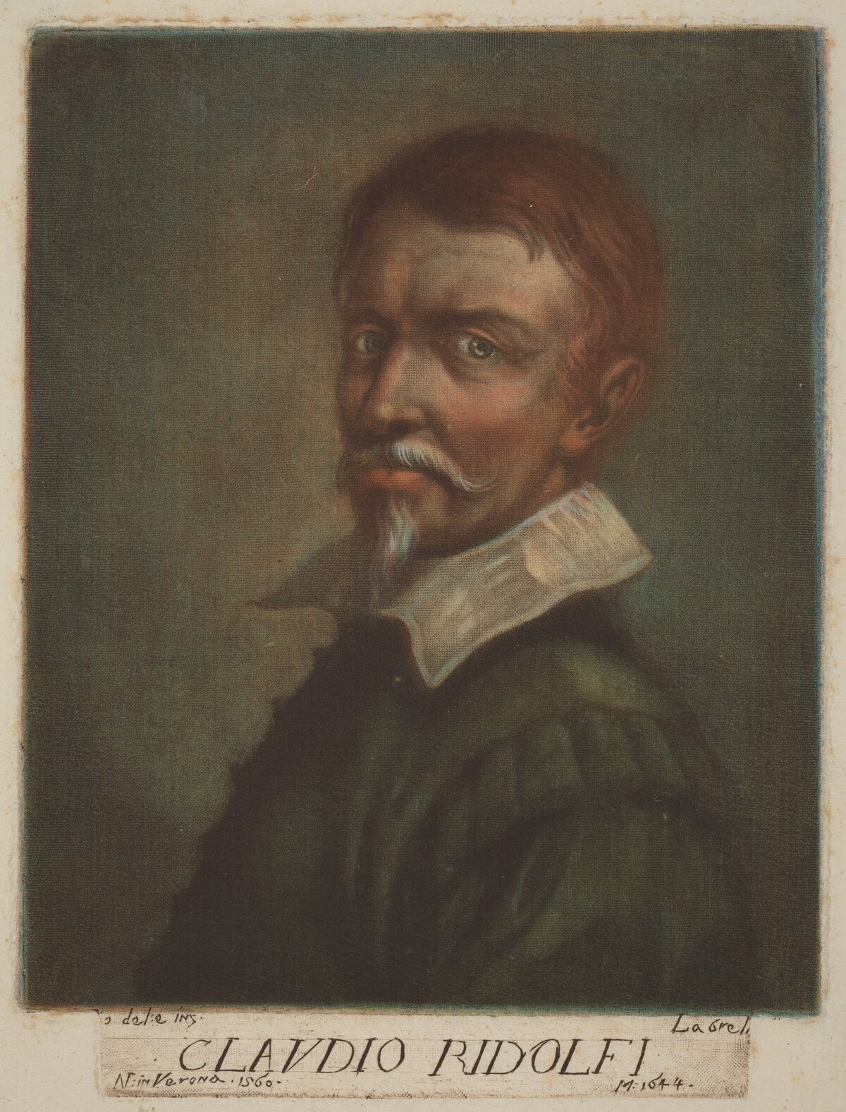Claudio Ridolfi by Carlo Lasinio, after Claudio Ridolfi