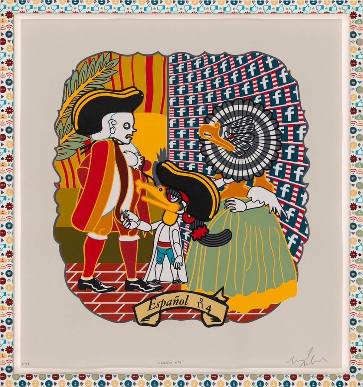 Español no. 4 from La Raza Cósmica 20XX by Michael Menchaca