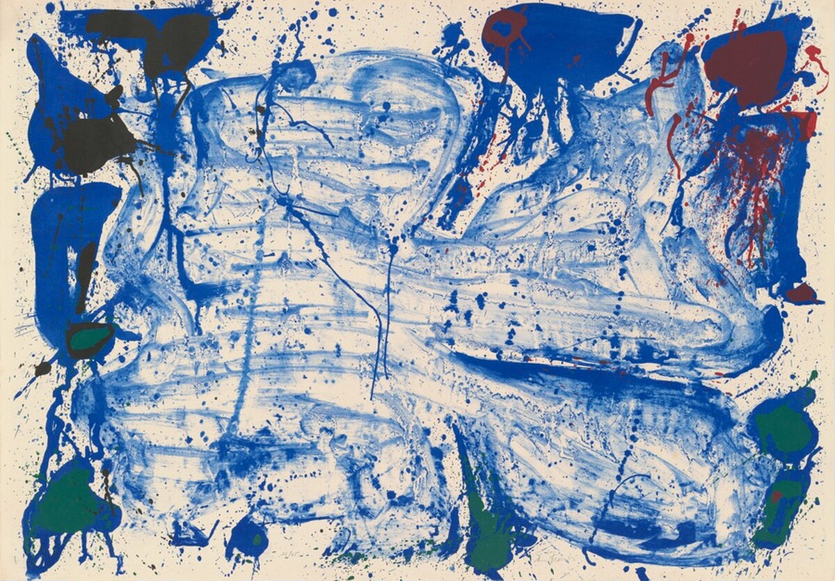 Coldest Stone by Sam Francis