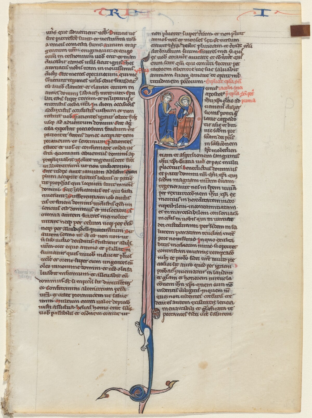 Peter with the Keys by Anonymous Italian or French