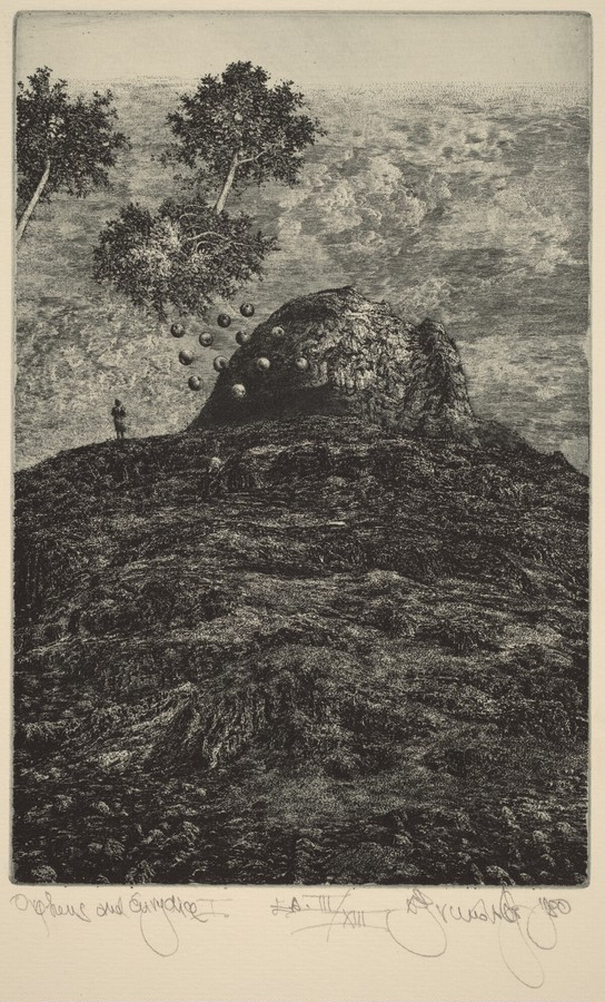 Orpheus and Eurydice I by Albin Brunovsky