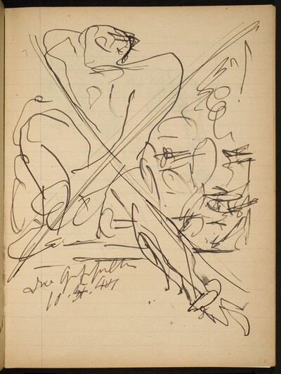 Verworfene Skizze (Figure Crossed Out) [p. 11]