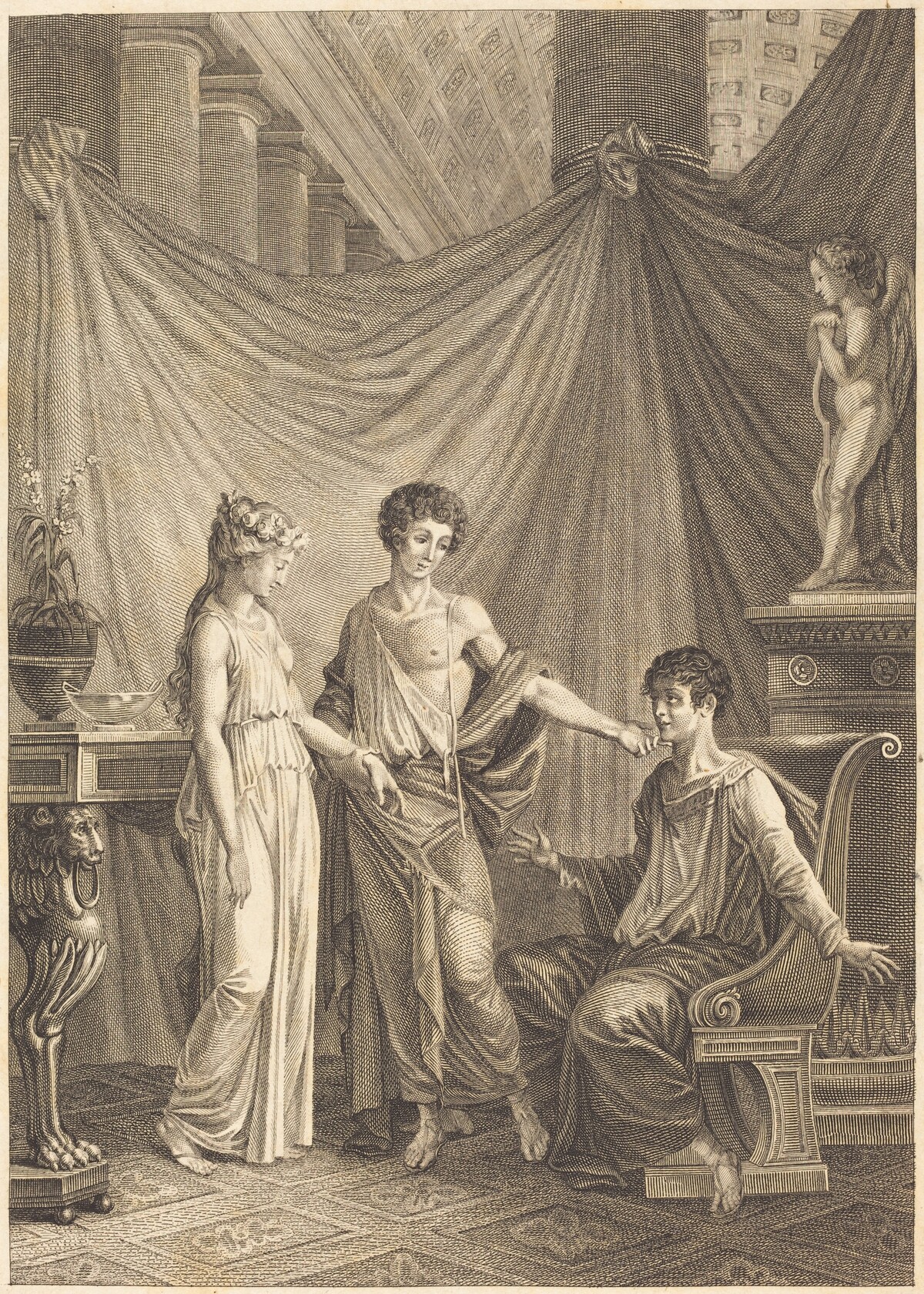 Les deux amis by French 18th Century