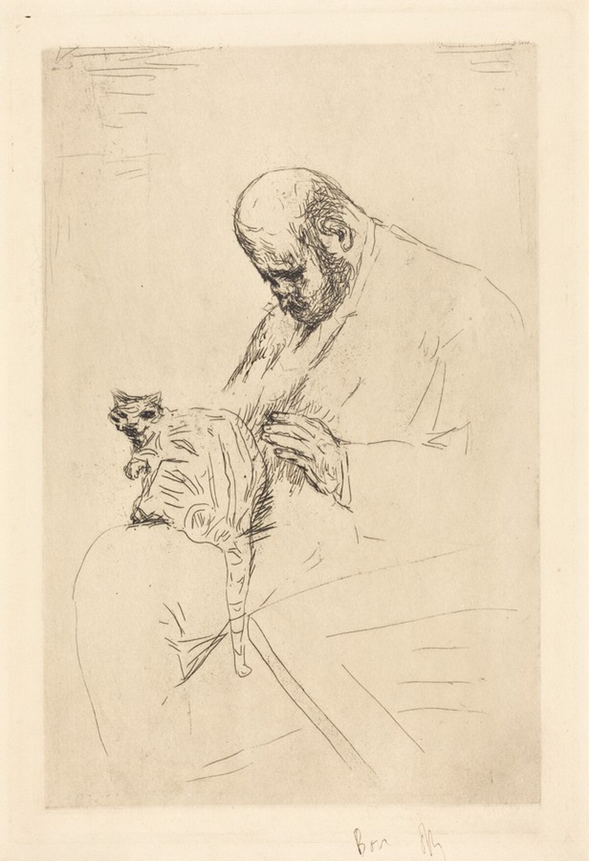 Portrait d'Ambroise Vollard by Pierre Bonnard