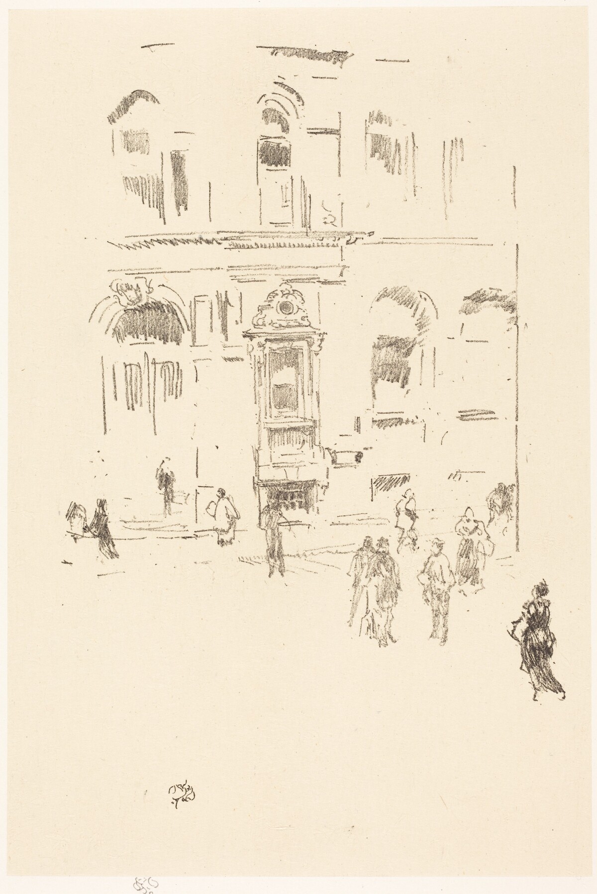Victoria Club by James McNeill Whistler