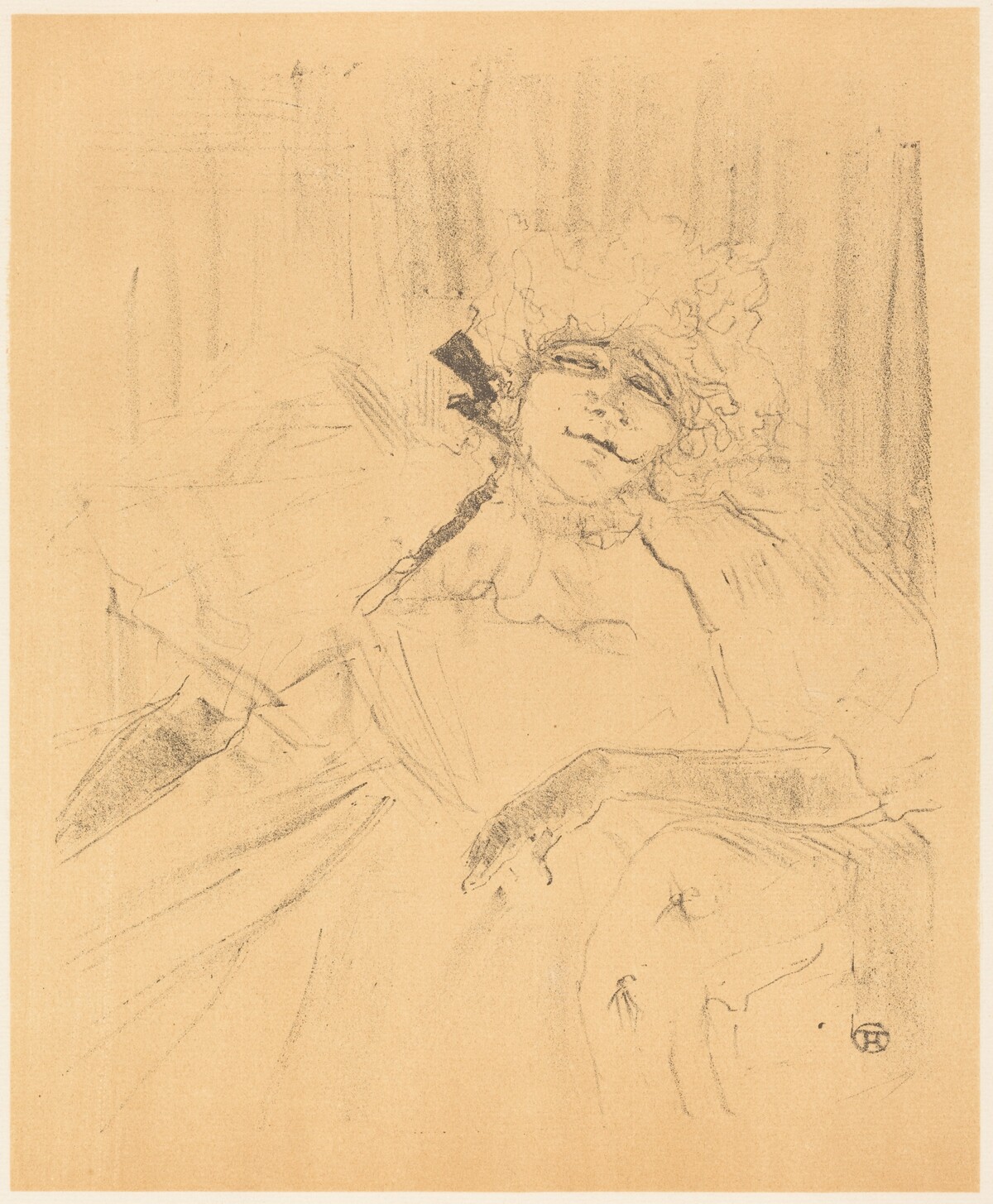 Old Song (Chanson ancienne) by Henri de Toulouse-Lautrec