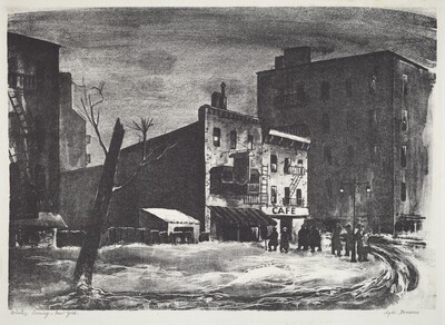 Winter Evening - New York