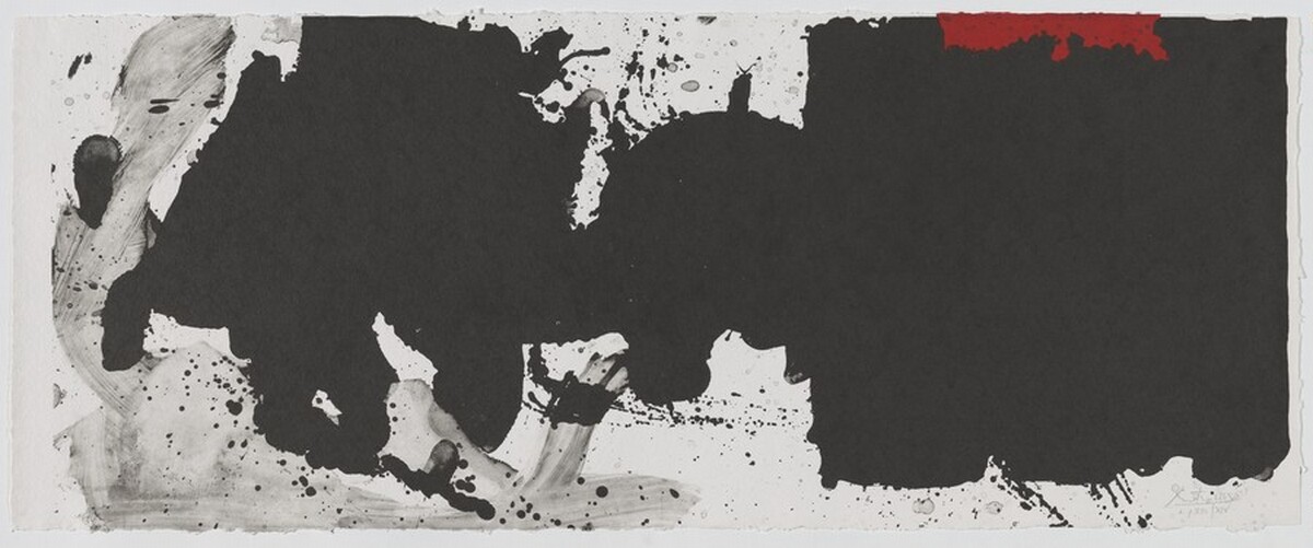 Black with No Way Out by Robert Motherwell