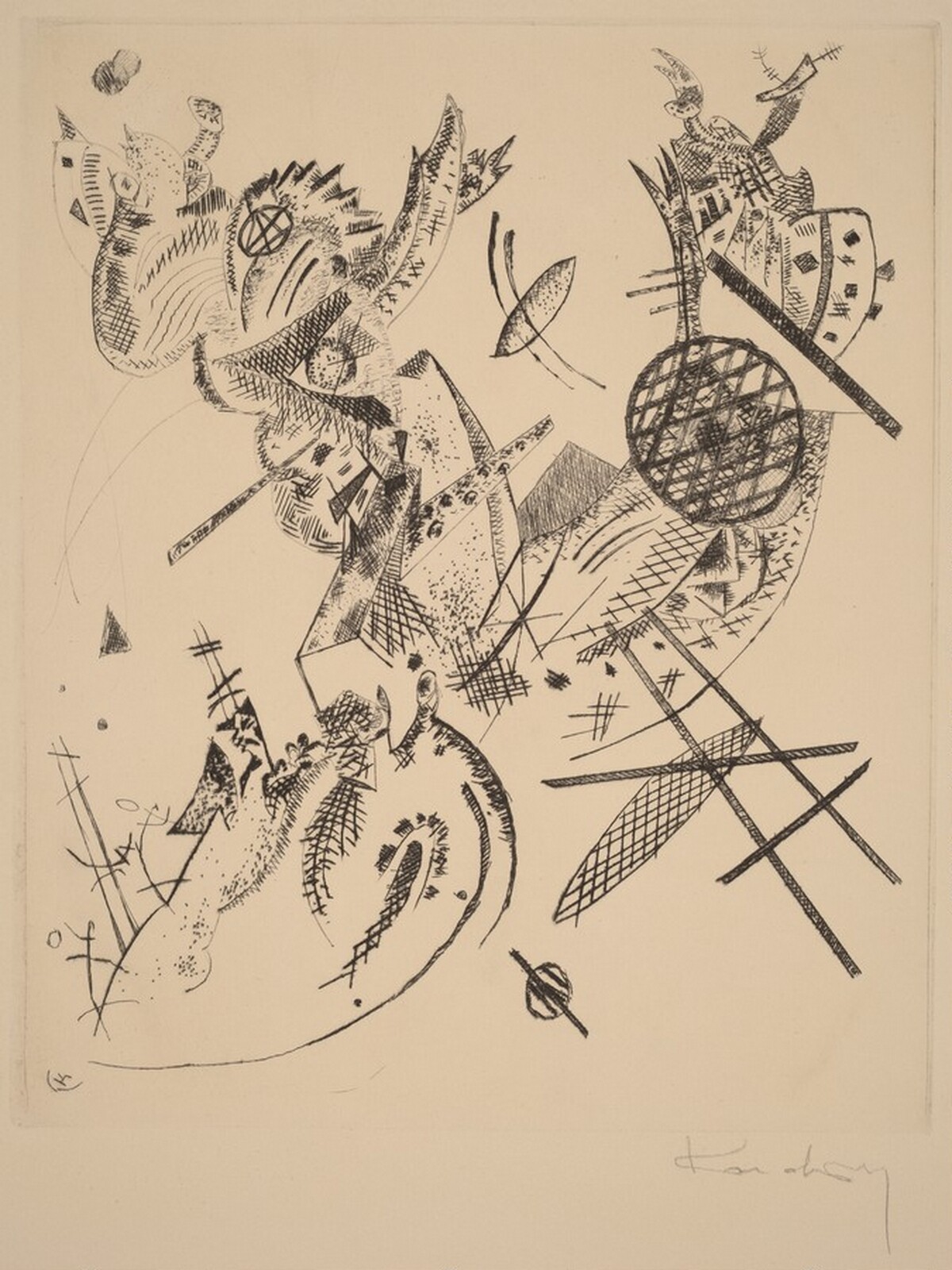 Small Worlds XII by Wassily Kandinsky