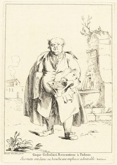 Gaspar Gribolari Brocanteur à Padoüe (Gaspar Gribolari, Secondhand Dealer in Padua)
