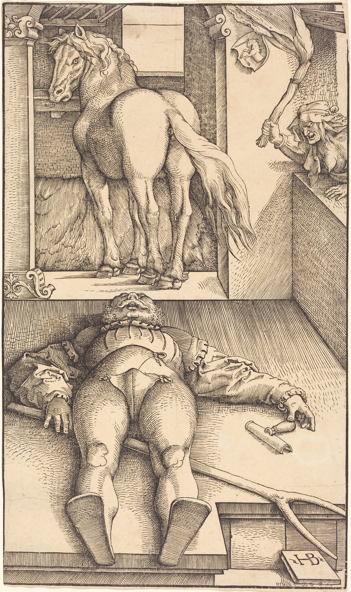 The Bewitched Groom by Hans Baldung Grien
