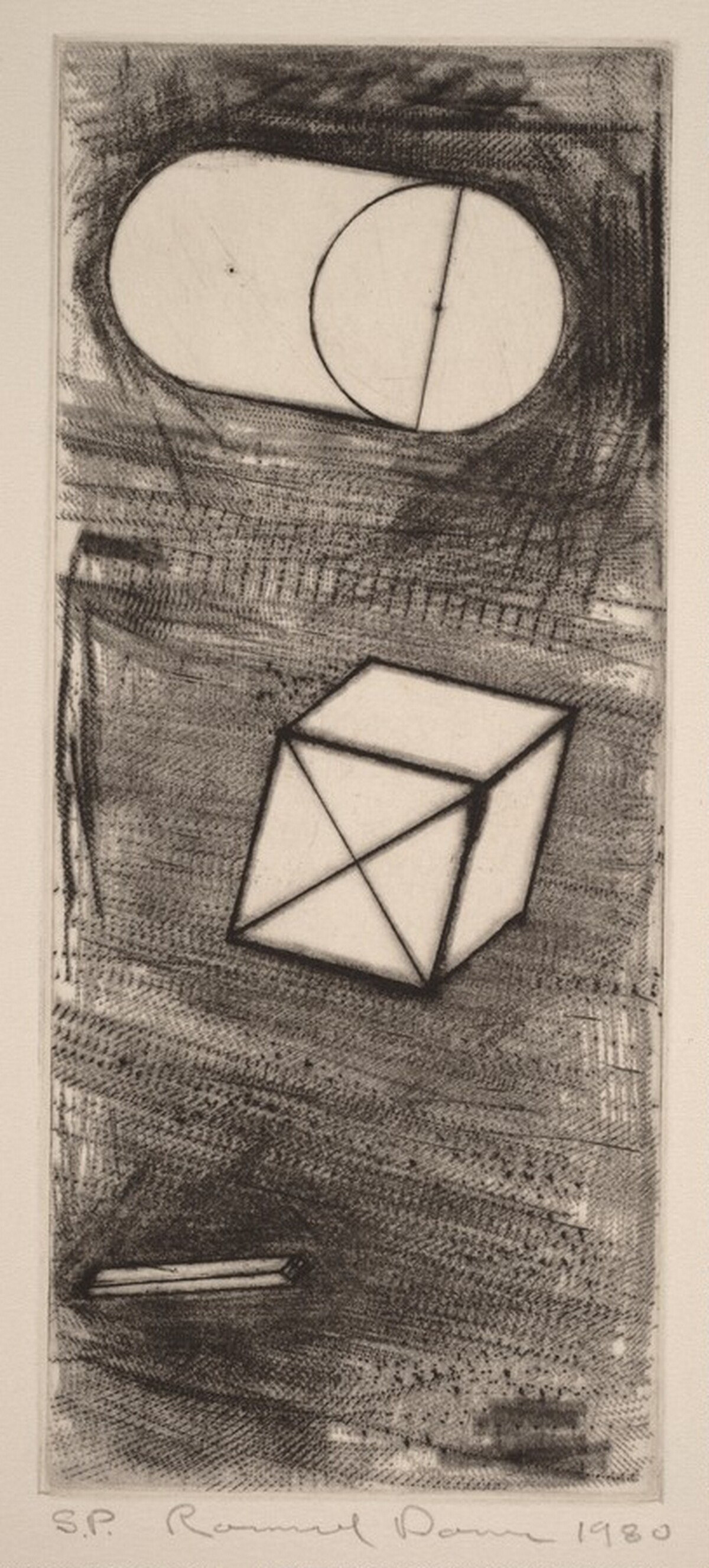 Drypoint Gamma [special proof] by Ronald Davis