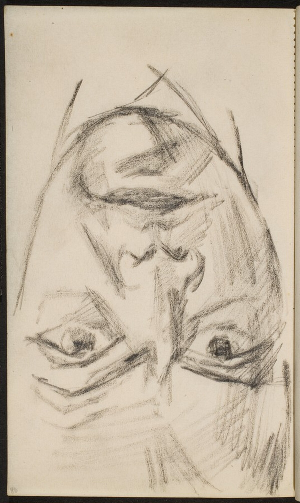 Gesicht (Face) [p. 86] by Max Beckmann
