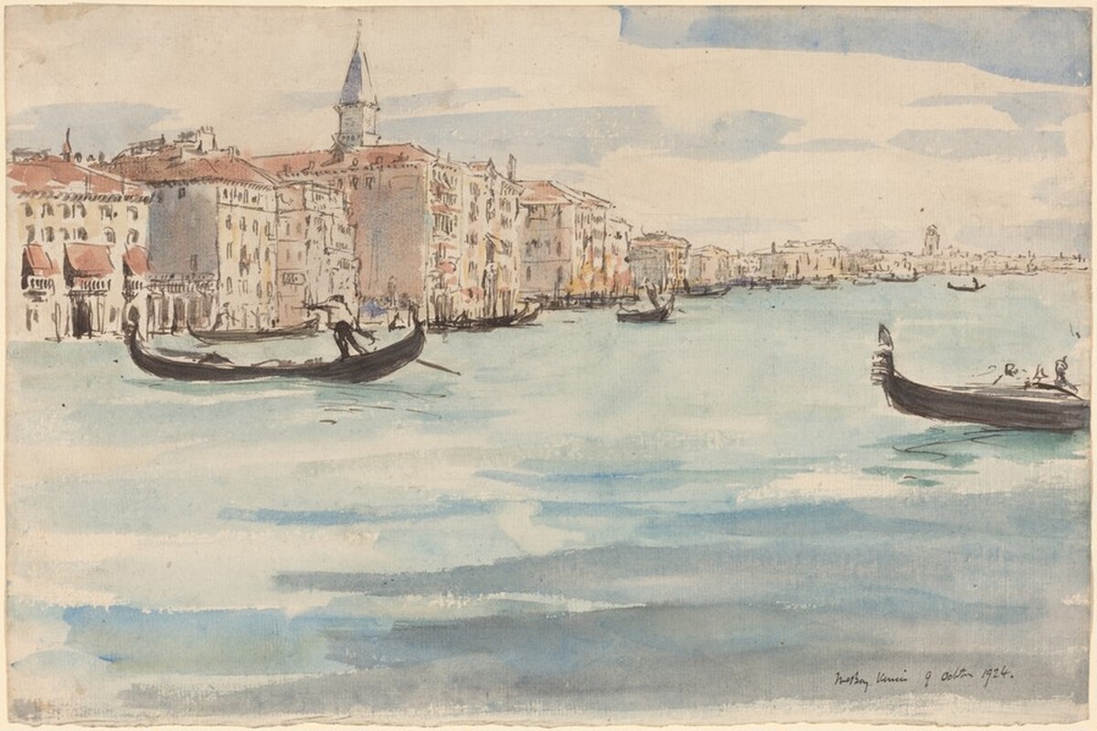 Palaces, Venice by James McBey