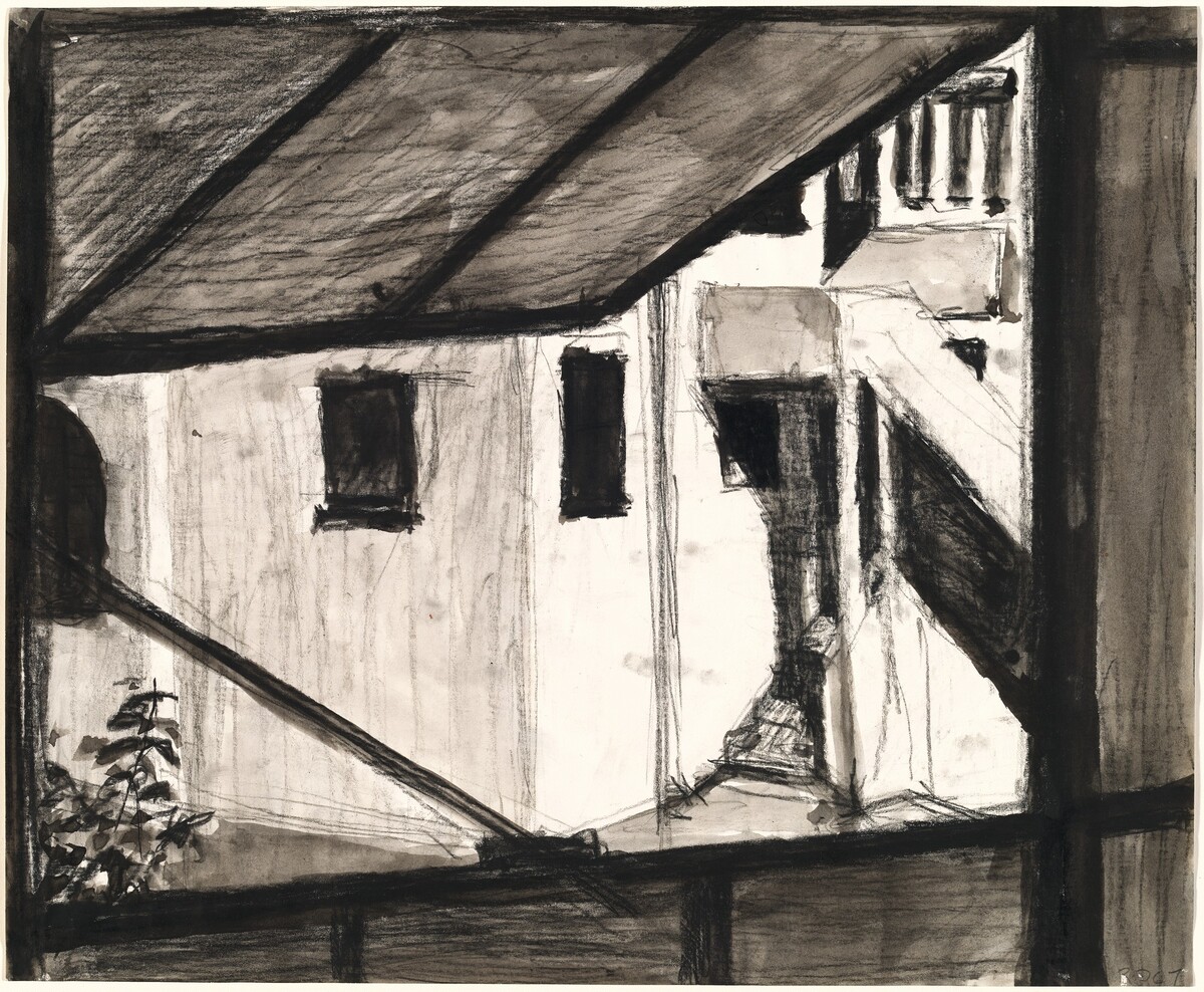 View from a Studio Window by Richard Diebenkorn