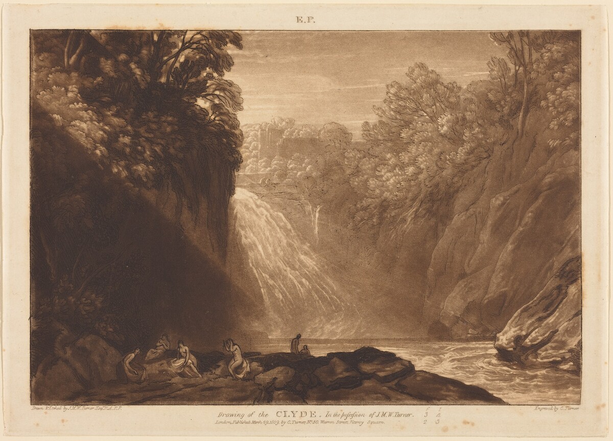 The Fall of the Clyde by Joseph Mallord William Turner and Charles Turner