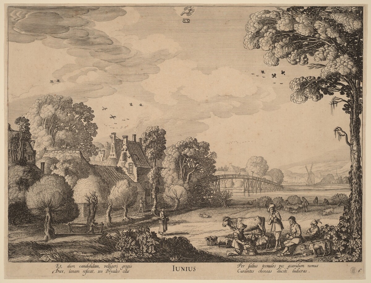 June by Jan van de Velde II