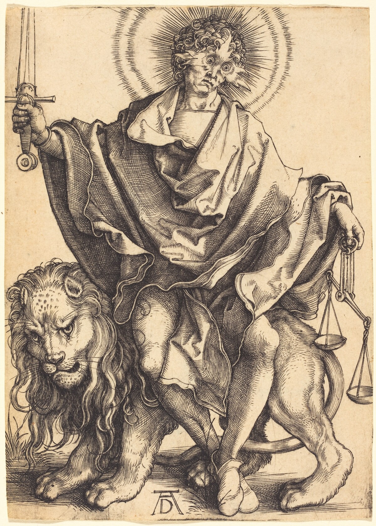 Sol Iustitiae ("Sun of Righteousness") by Albrecht Dürer