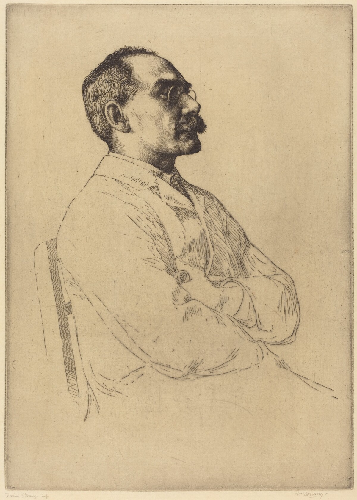 Rudyard Kipling by William Strang