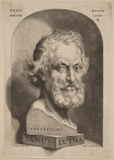 Janus Lutma Posteritati (Jan Lutma the Elder)