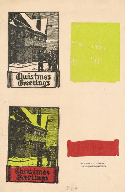 Christmas Greeting, Rothenburg