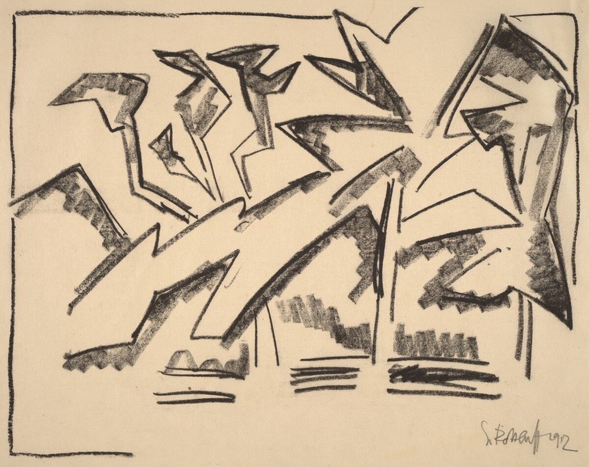 Trees by Karl Schmidt-Rottluff