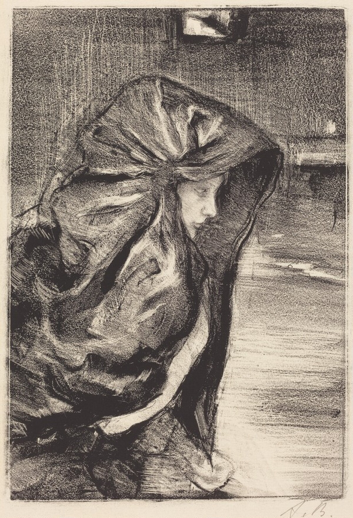 Maltese Girl by Albert Belleroche