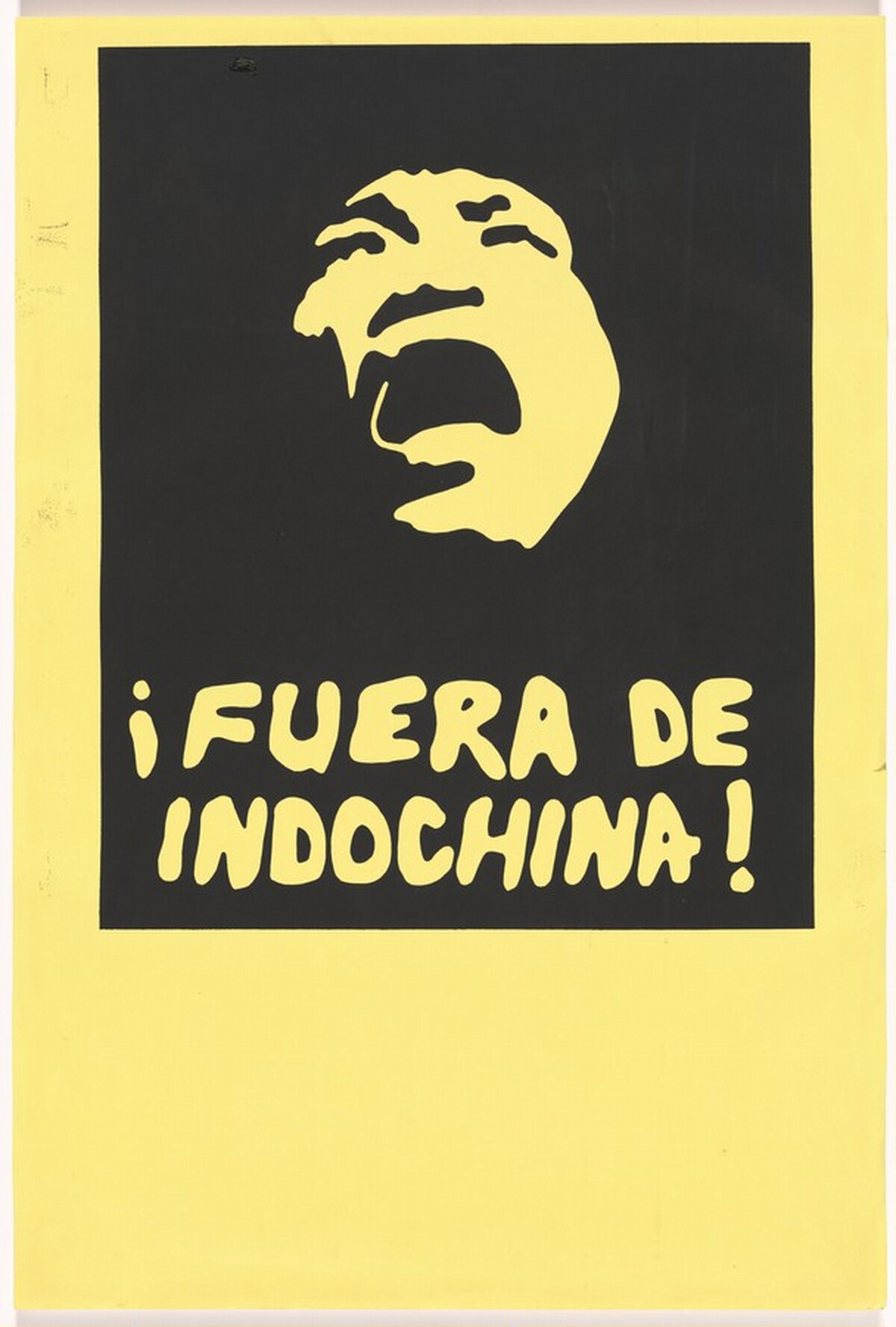 ¡Fuera de Indochina! by Rupert García