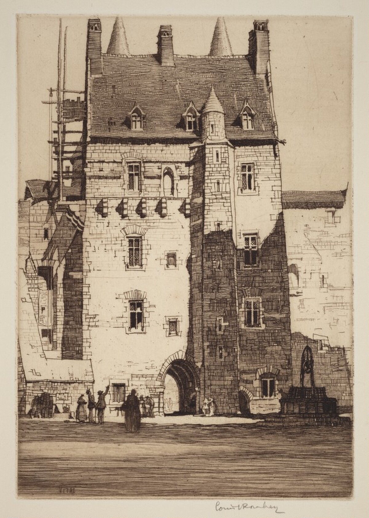 Chatelet, Vitre by Louis Conrad Rosenberg
