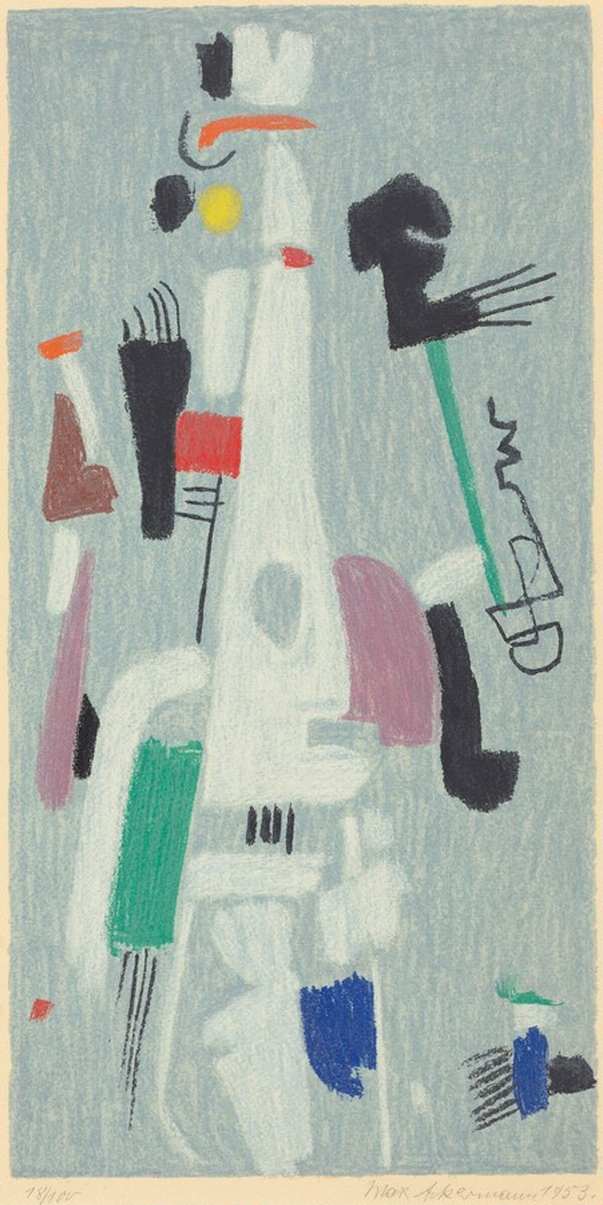 Capriccio by Max Ackermann