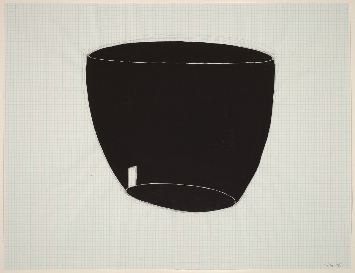 Vessel with One Door by Jene Highstein
