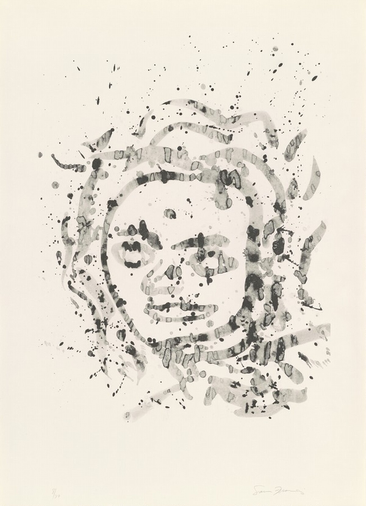 Untitled by Sam Francis