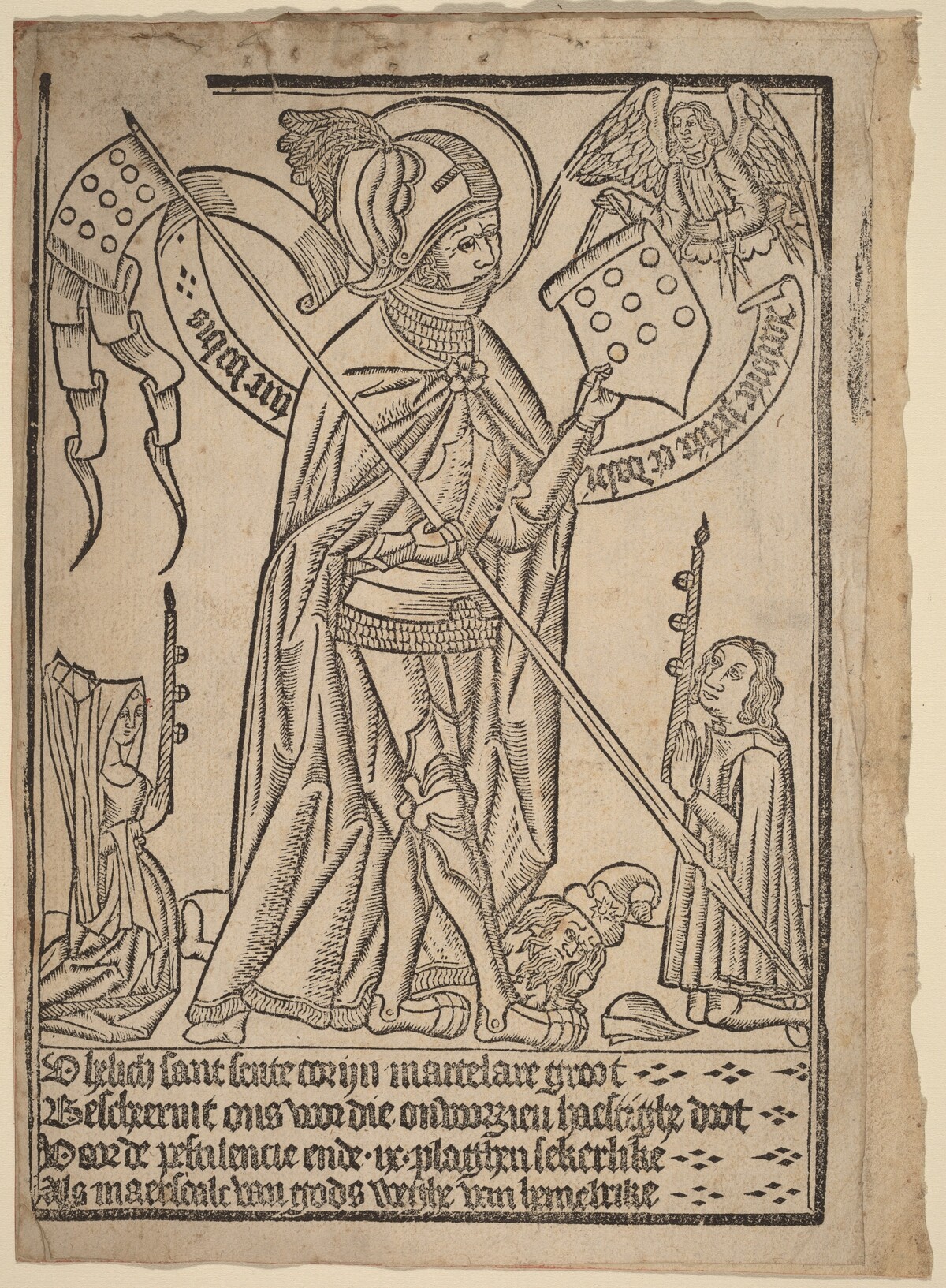 Saint George (?) by Netherlandish 15th Century