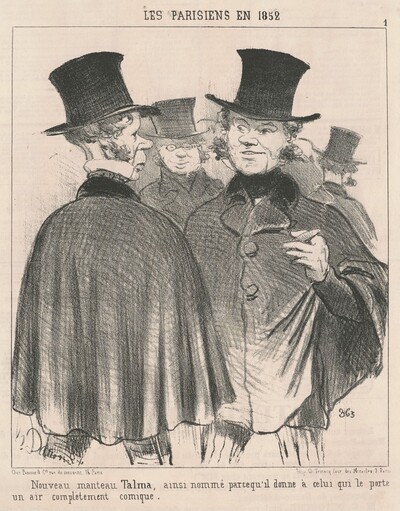 Nouveau manteau talma