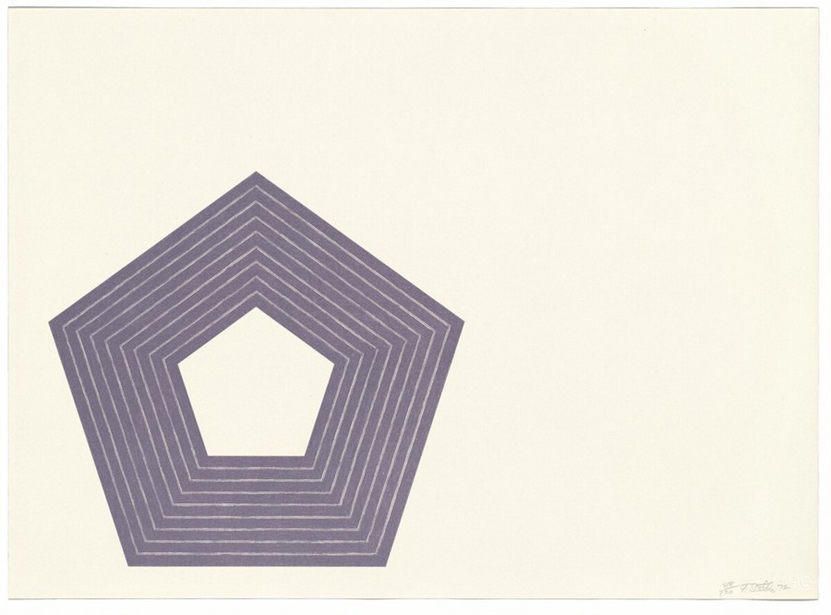 Charlotte Tokayer by Frank Stella