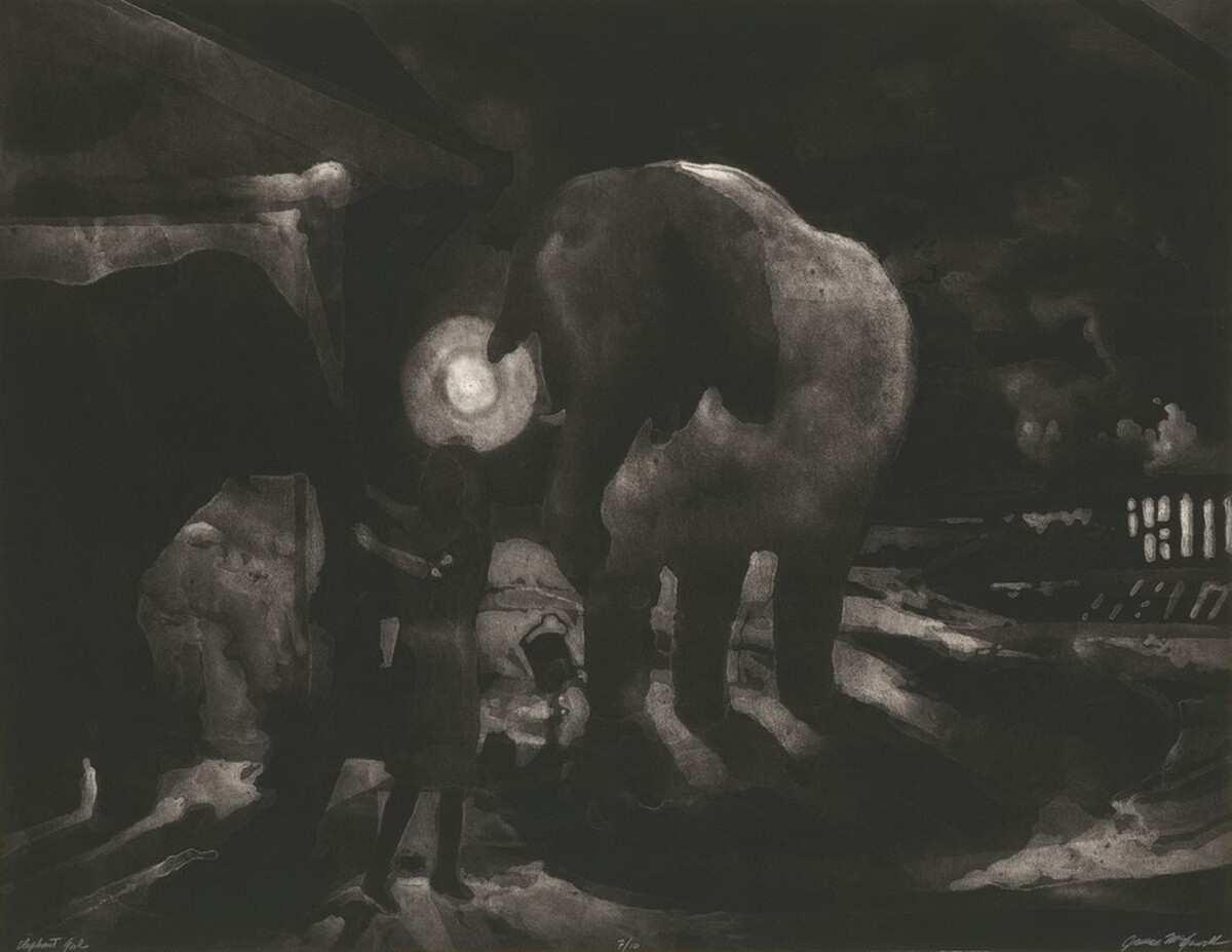 Elephant Girl by James McGarrell